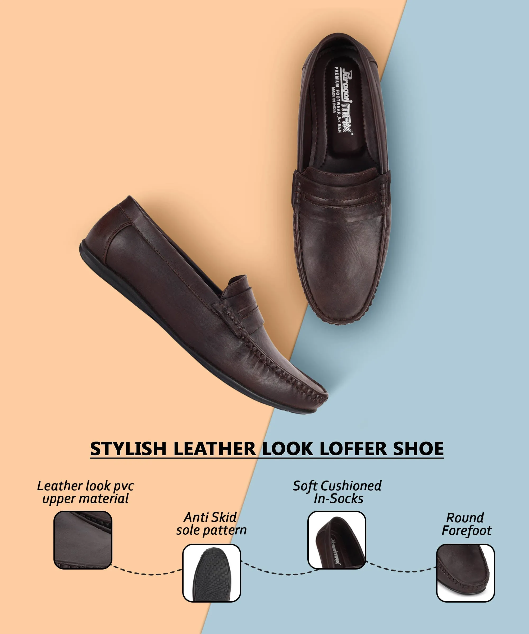 buckle Modern Texture Paragon K11238G Men Formal Shoes | Corporate Office Shoes | Smart & Sleek Design | Comfortable Sole with Cushioning | Daily & Occasion Wear