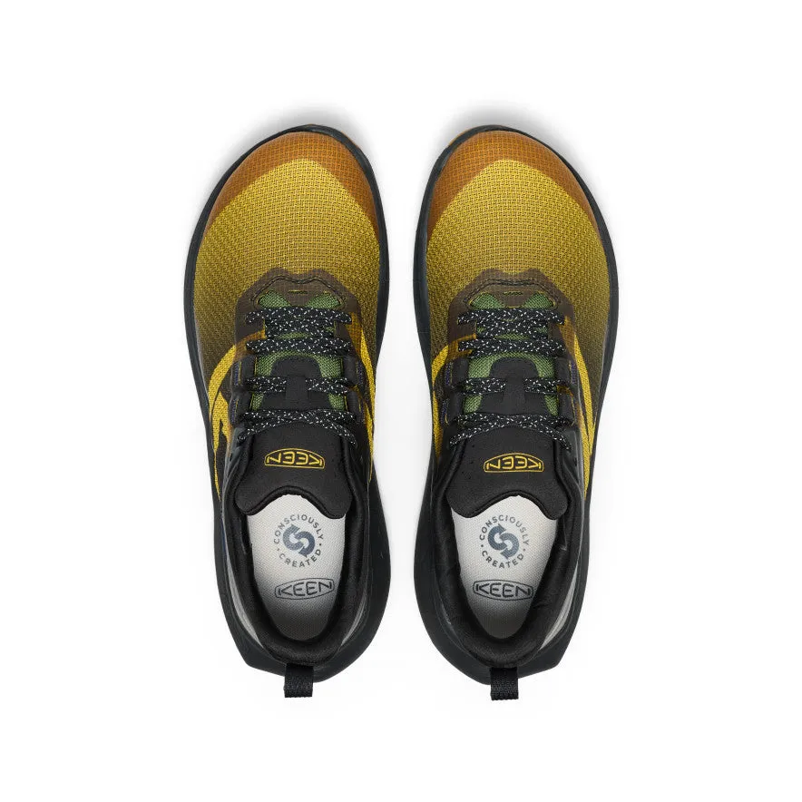Men's 450 Dirt Waterproof Hiking Shoe  |  Lemon Curry/Black Biking Trip Stable Ankle