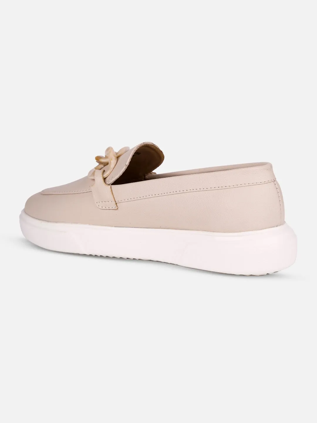 Active Step Everyday Move Women's Beige Casual Slip On (IU1018)
