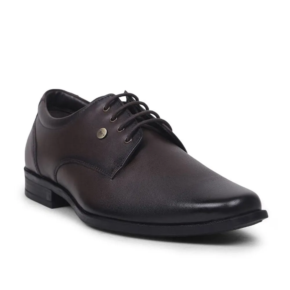 Fortune By Liberty Men LB31-01E Brown Formal Lacing Shoes Slim Shape Style Sharp