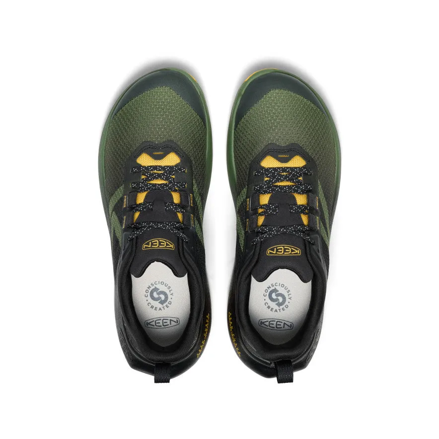 Men's 450 Dirt Hiking Shoe  |  Bronze Green/Black Rugged Function Insulated Snowy Path