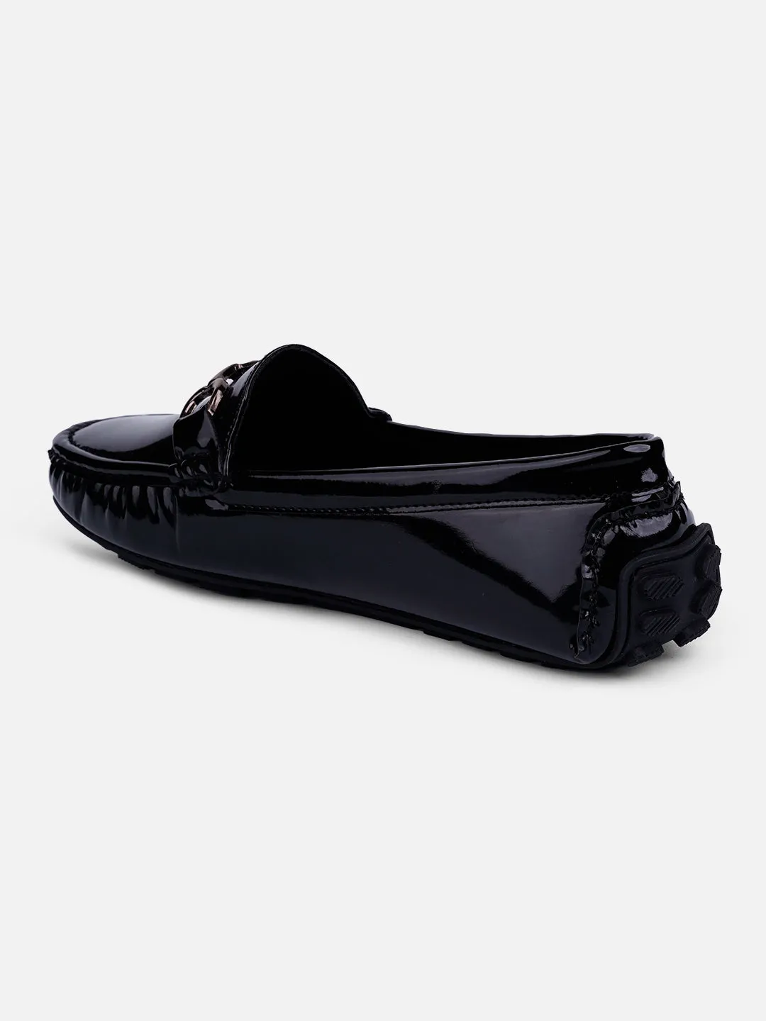 Women's Black Soft & Flexy Loafers (IU2006) Sprint Walk