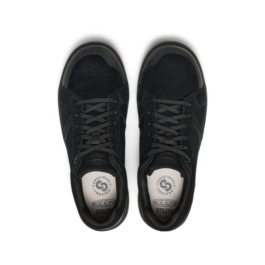 Men's Kenton  ESD Work Shoe (Carbon Toe)  |  Black/Gum Early Jog