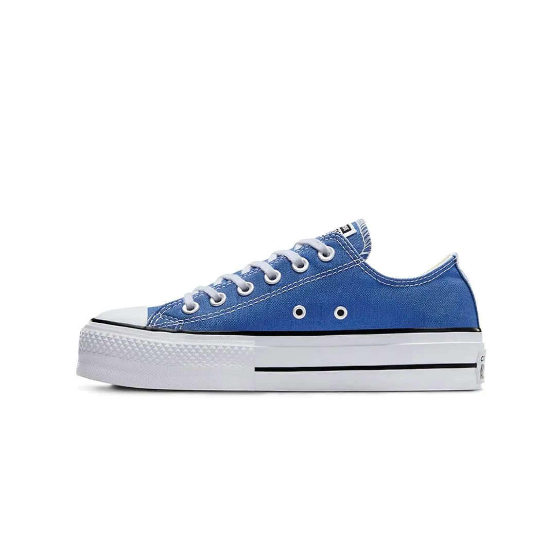 Firm Edge Durable Build Hiking Trails Converse - Women's Chuck Taylor All Star Lift Platform Low Top Shoes (A08289C)