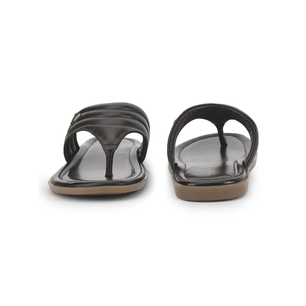 Coolers By Liberty Formal Slippers For Men Brown CAROL-51D Ultra Light Urban Walkers