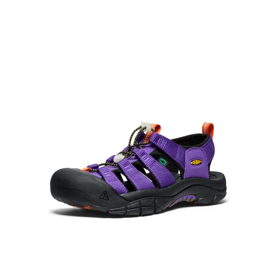 Men's Newport Retro Sandal x An Ko Rau  |  An Ko Rau Purple Crisp Look Responsive Cushion