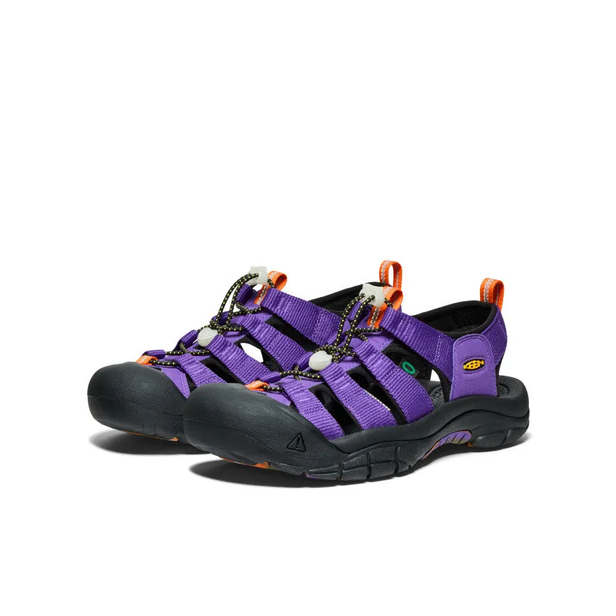 Comfortable Durability Soft Cushioning Men's Newport Retro Sandal x An Ko Rau  |  An Ko Rau Purple