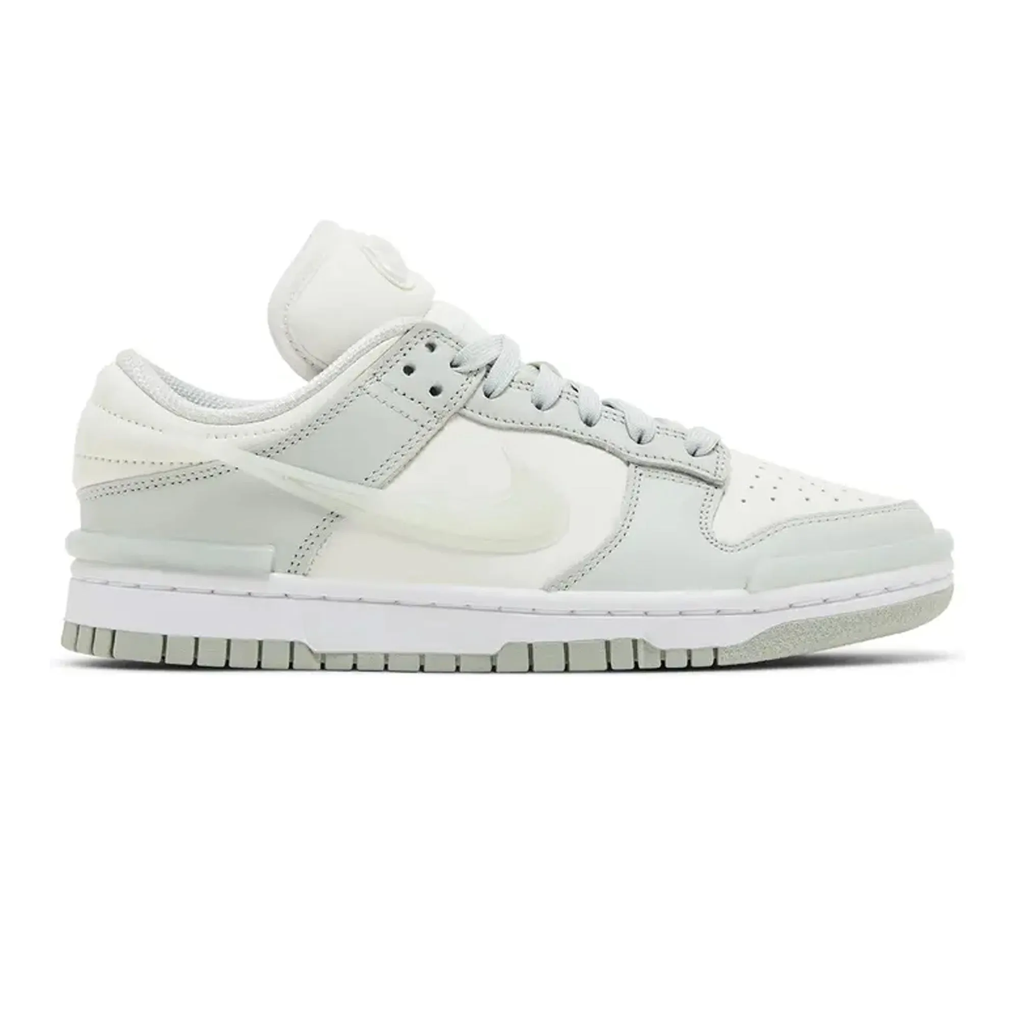Nike Dunk Low Twist 'Light Silver' Women's Party Glow Hiking