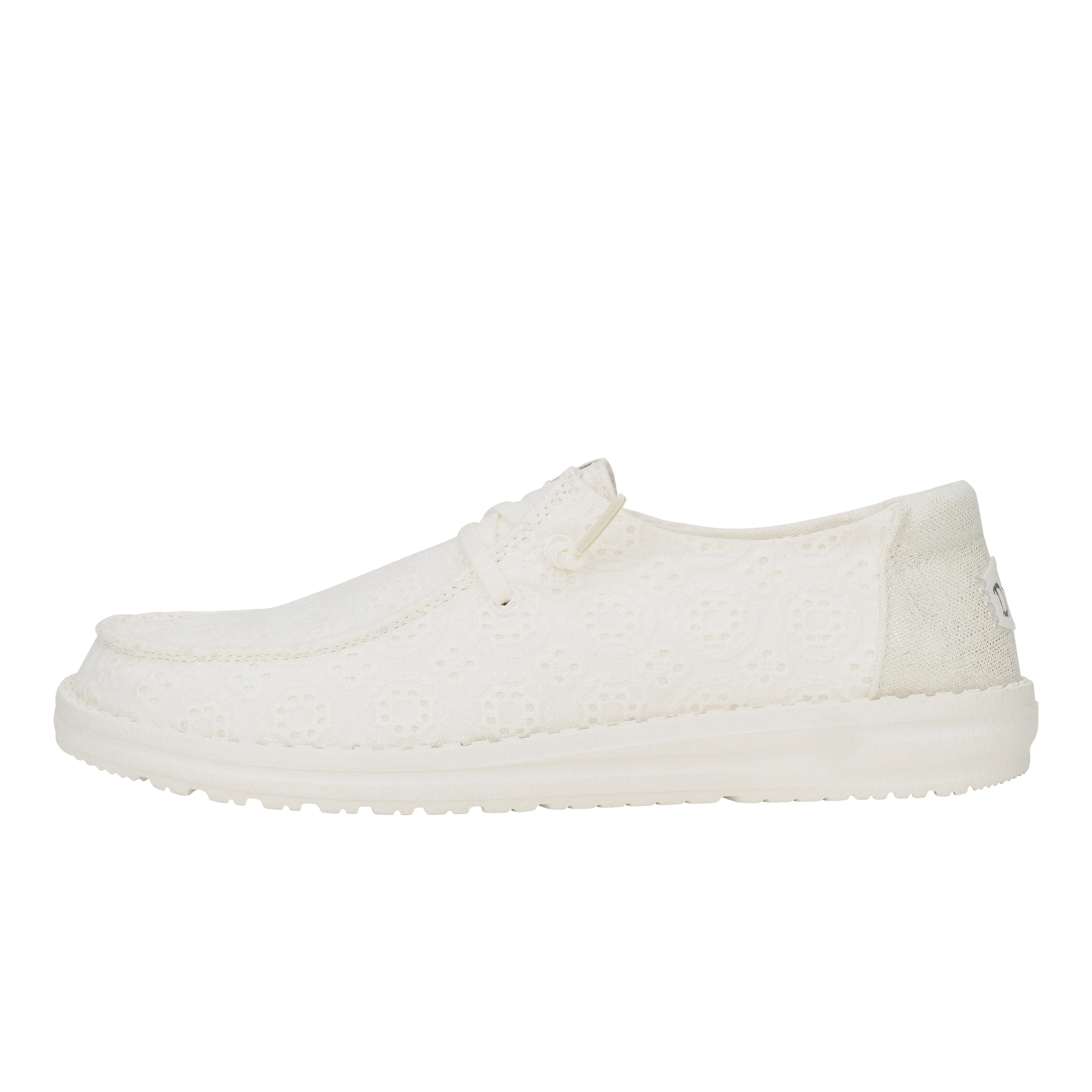 Wendy Eyelet - White Slip Safe