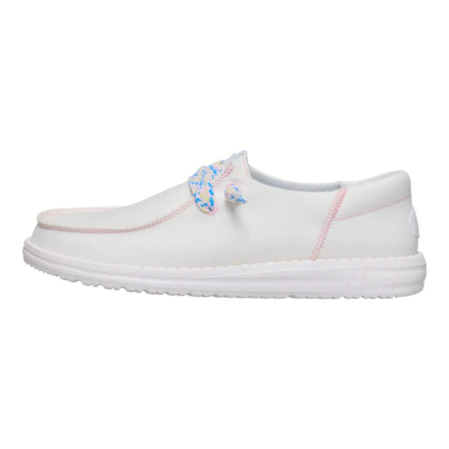Wendy Funk Friendship Lace - White Ventilated Mesh Cold Weather