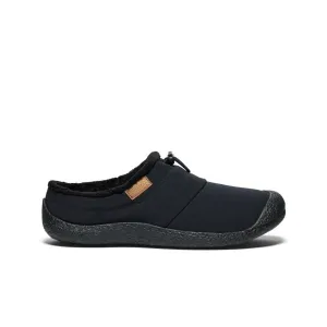 Shock-absorbent Foot Freedom Men's Howser III Slide  |  Black/Black Recycled