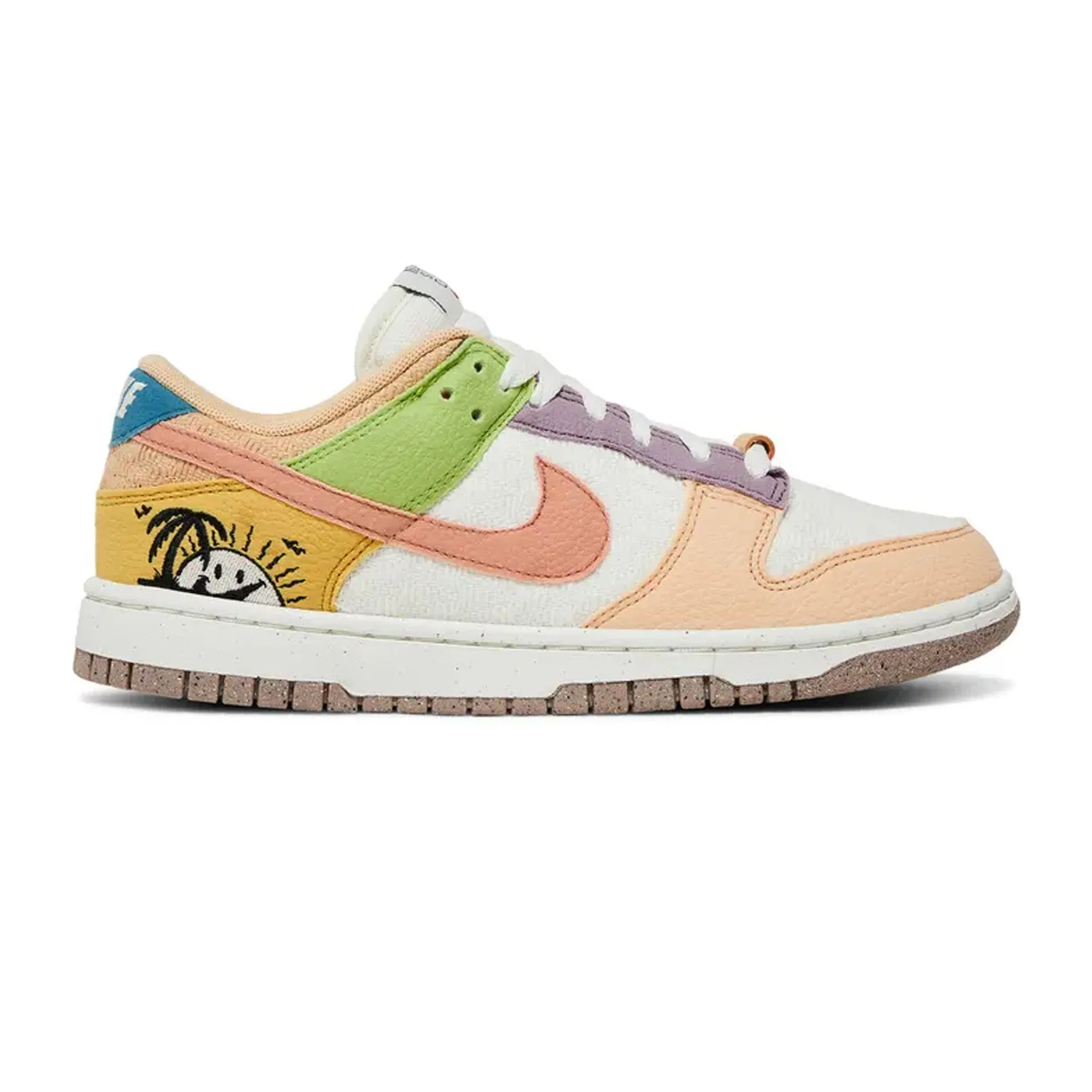 Nike Dunk Low Retro 'Sun Club Multi' W (2022) Foot Support heel cup