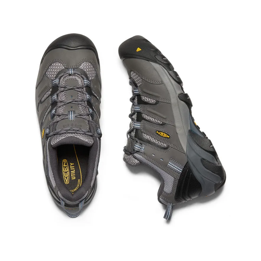 Men's Lansing Low (Steel Toe)  |  Magnet/Majolica Blue Smart Technology Easy Poolside Wear