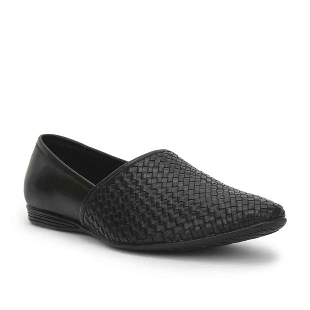 Signature Craft Fortune (Black) Formal Slip on Shoes For Men JPL-247 By Liberty