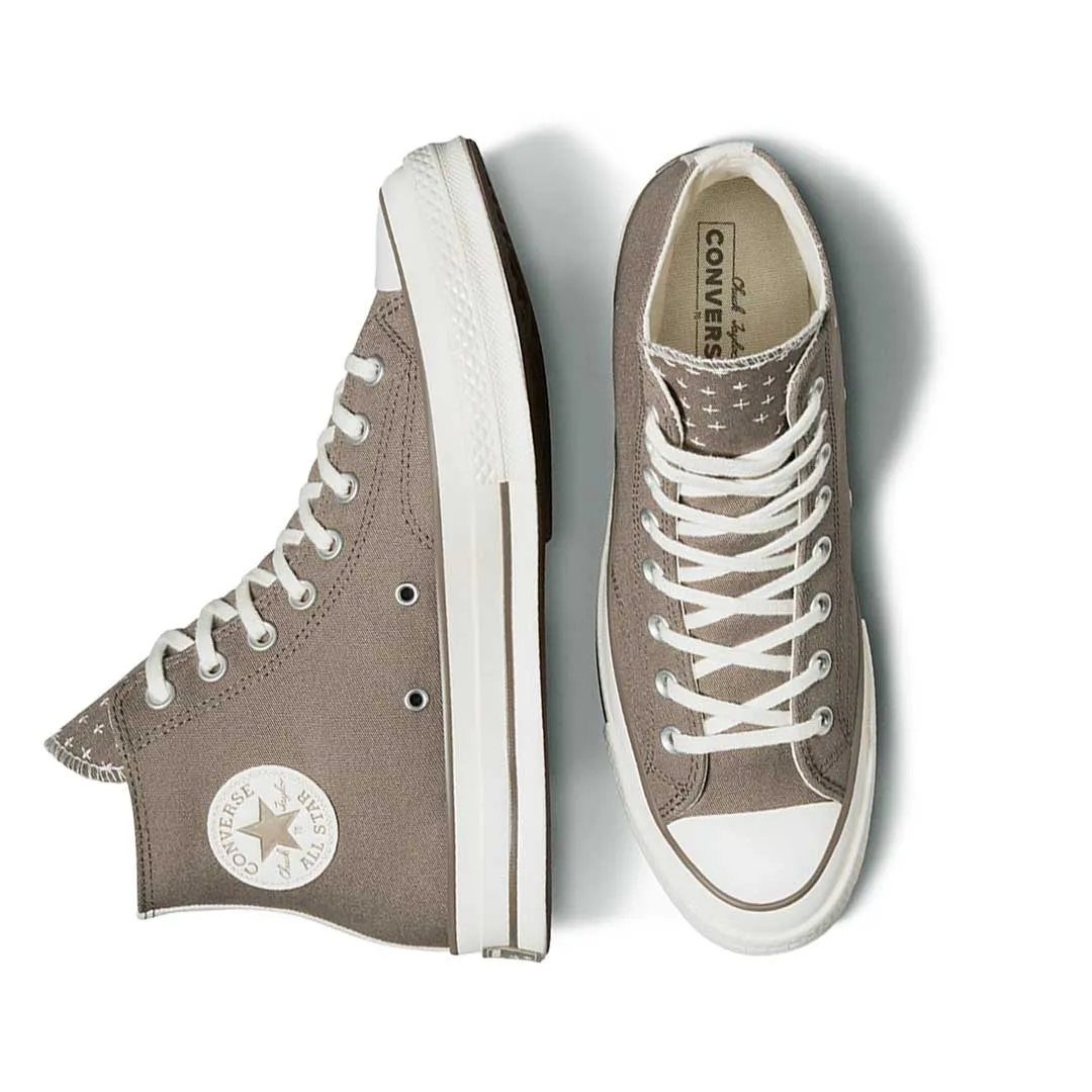 Forest Path Converse - Unisex Chuck 70 Worn-In High Top Shoes (A08529C)