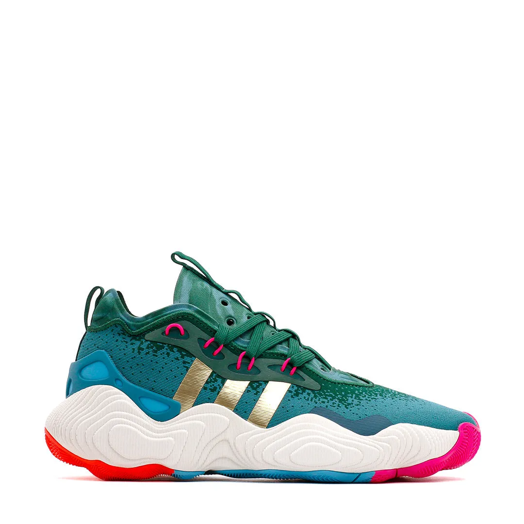 Adidas Basketball Men Trae Young 3 Green IE9301 Heat Free
