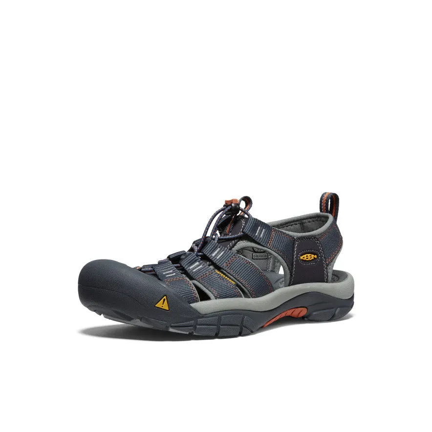 Simple Slip Fit Sandal Stylish Features Men's Newport H2 Sandal  |  India Ink/Rust