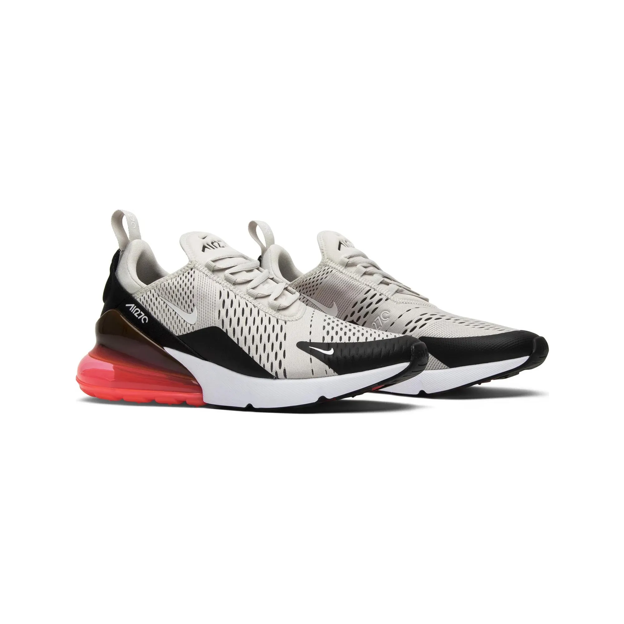 Peak Step Mesh Upper Nike Air Max 270 'Light Bone Hot Punch' (2018)