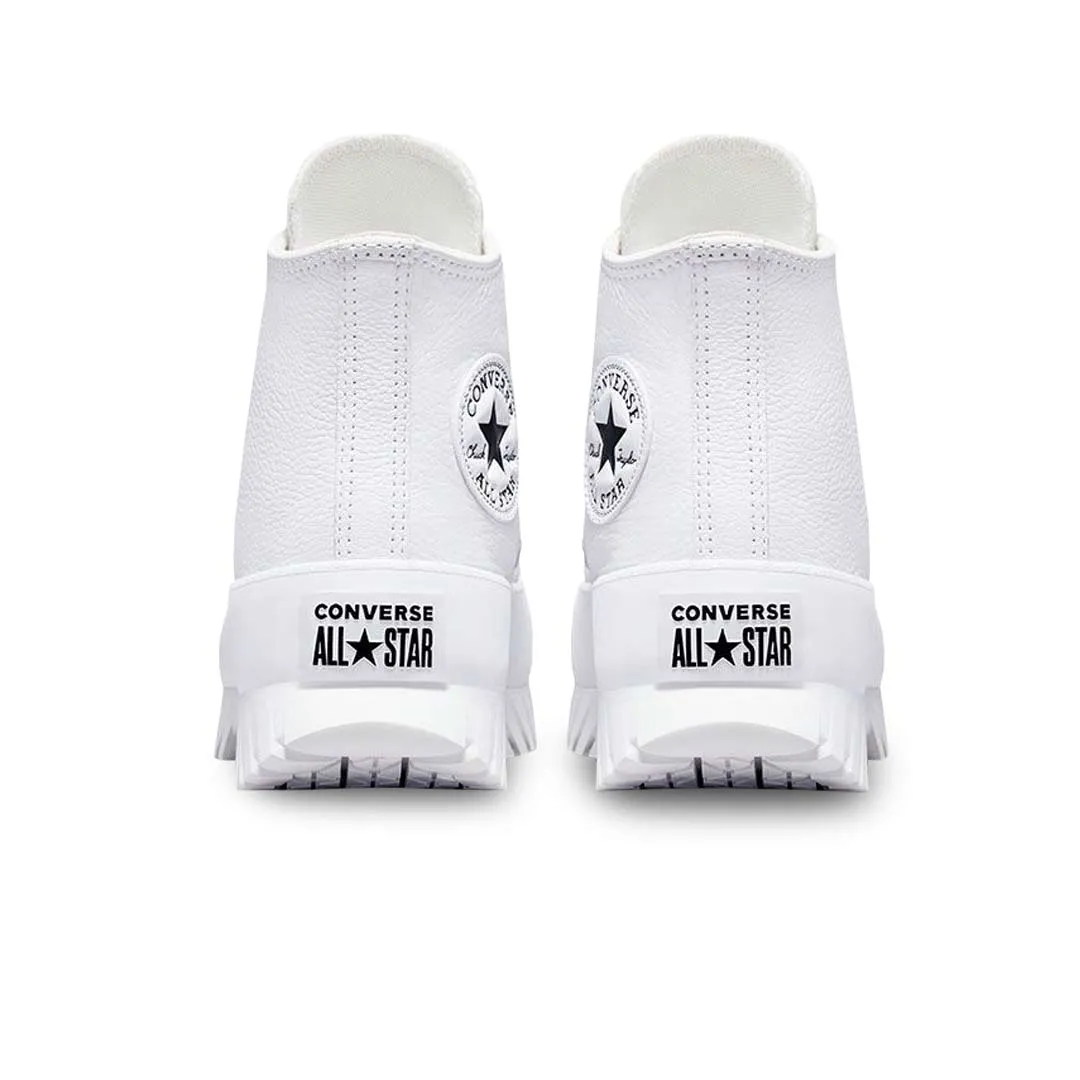 Modern Edge Seamless Fit Work Commute Converse - Unisex Chuck Taylor All Star Lugged 2.0 Leather High Top Shoes (A03705C)