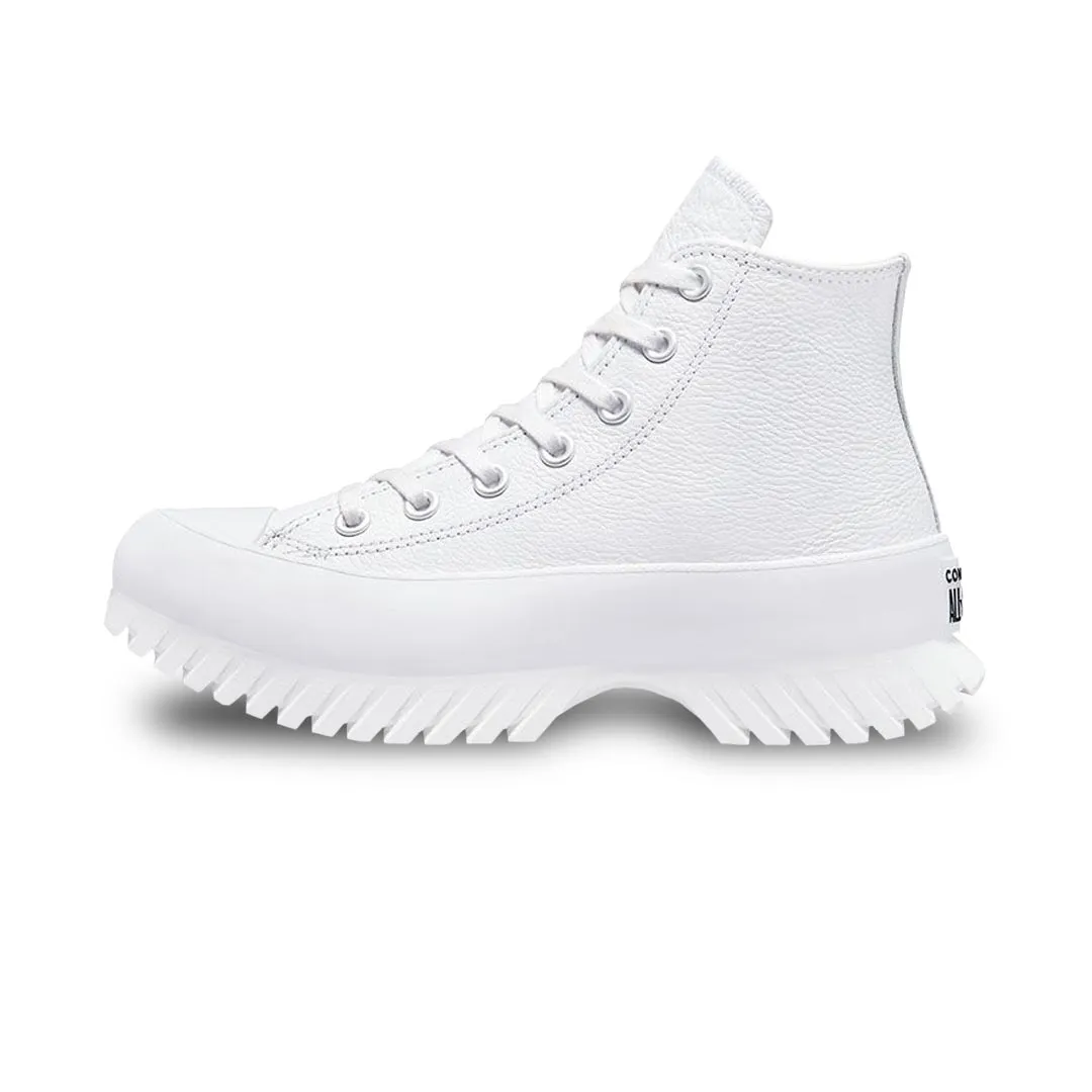 Every Step Low Profile Weekend Trip Converse - Unisex Chuck Taylor All Star Lugged 2.0 Leather High Top Shoes (A03705C)