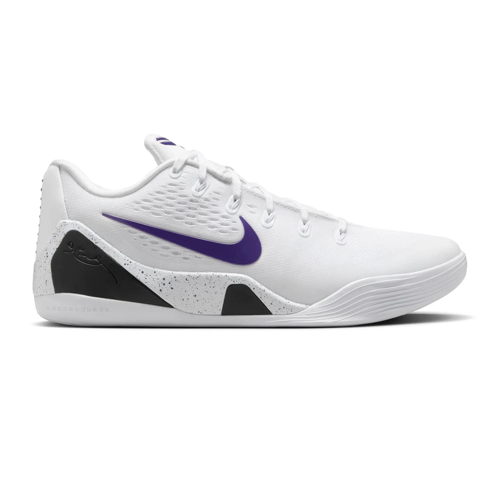 Nike Kobe 9 Elite Low EM Protro 'White Court Purple' (2025) Comfort Walk