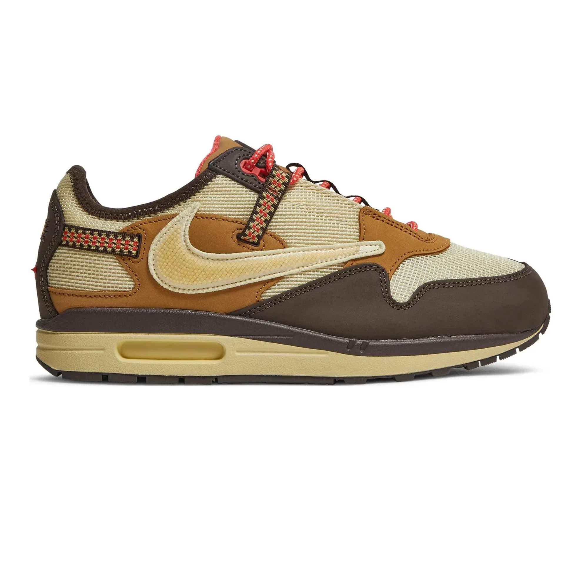 Run Free Nike Air Max 1 Travis Scott Cactus Jack 'Baroque Brown' (2022)