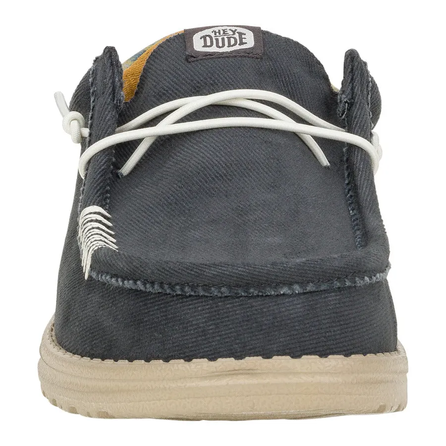 Rock Path Easy Flow Wally Funk Waffle - Navy Plaid