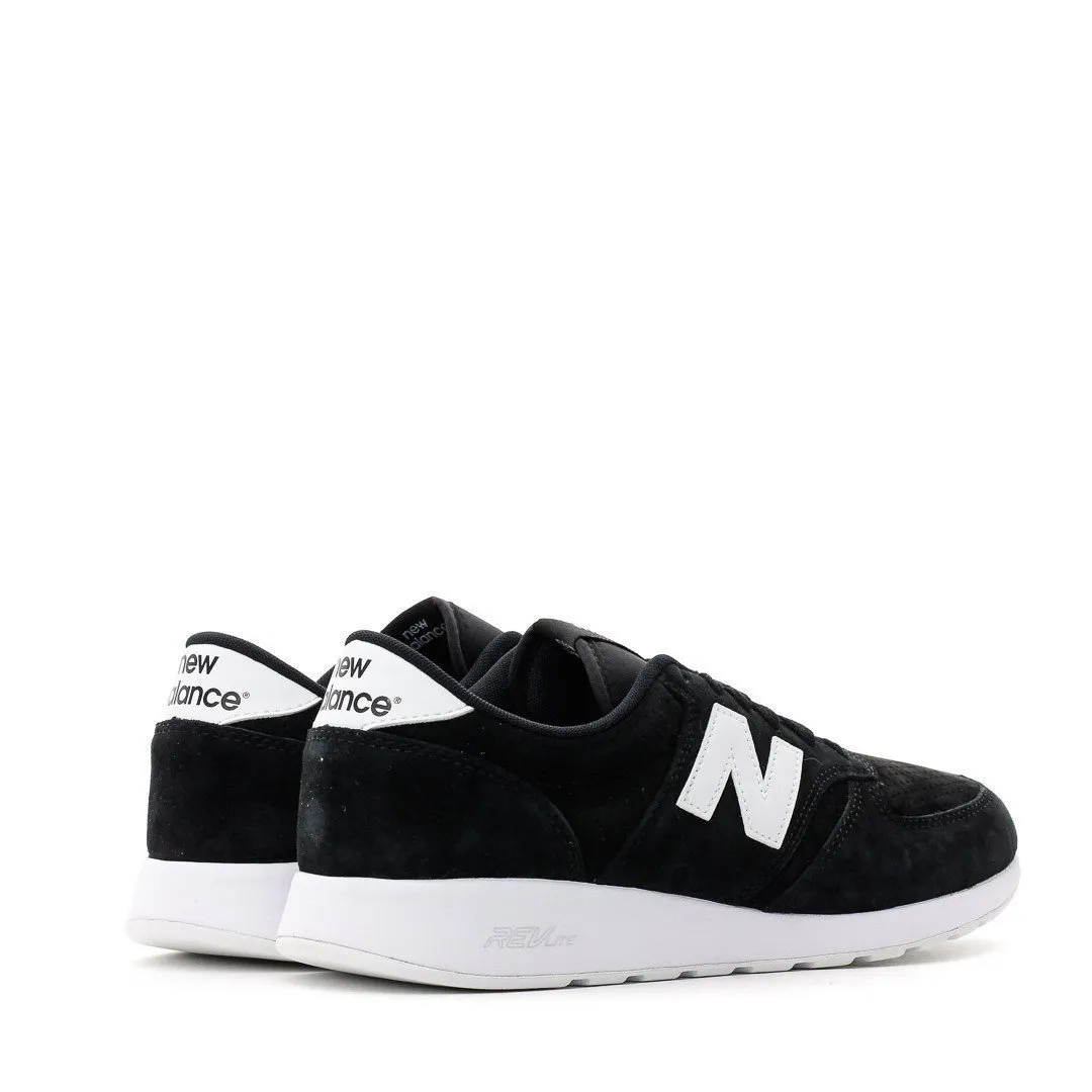 Daily Chill Satin Glow NEW BALANCE LIFESTYLE RE-ENGINEERED REVLITE BLACK WHITE SUEDE MRL420SN ***