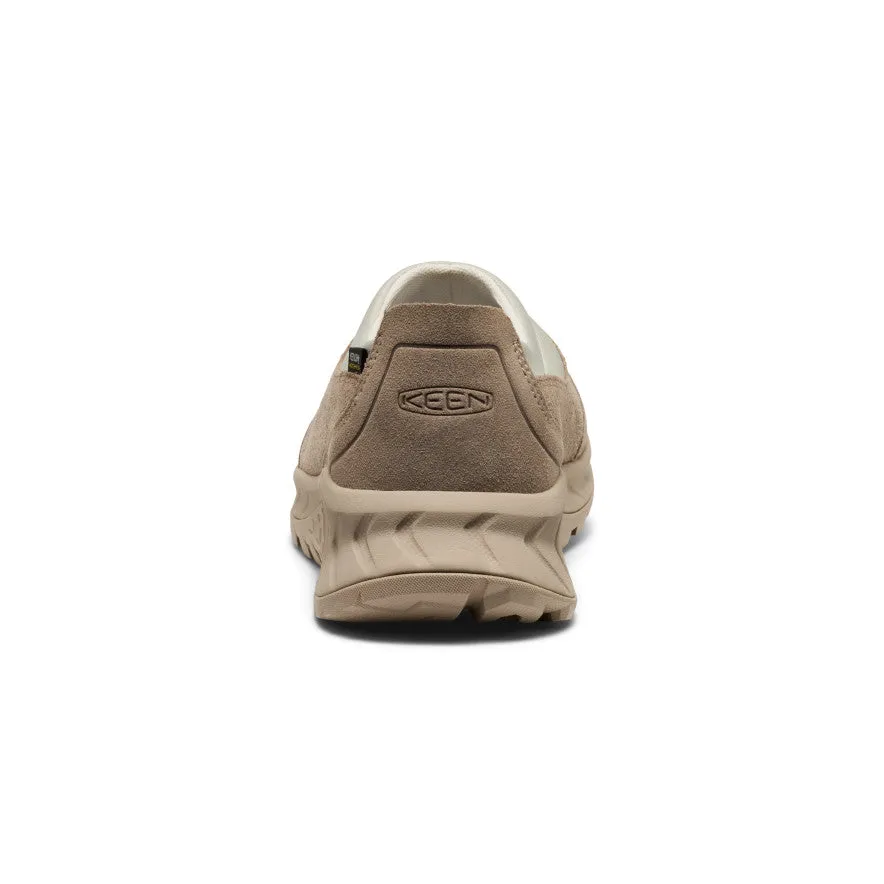 Breathable Construction Anti   Bacterial Women's TTS Moc Waterproof Sneaker  |  Brindle/Silver Birch