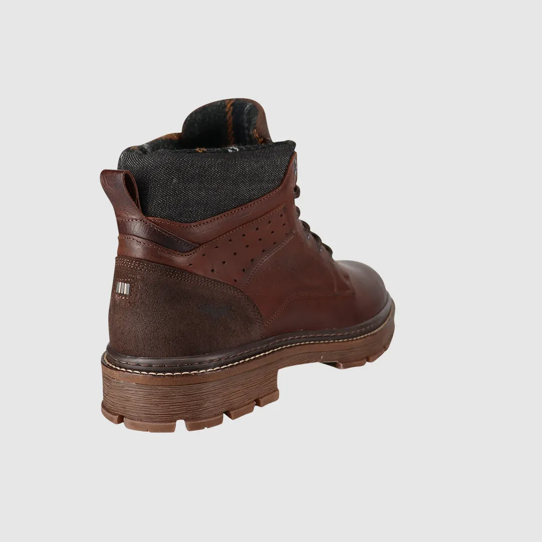 Wander Lace Up Boots Dark Brown Comfortable ankle Waterproof Stylish Explorer