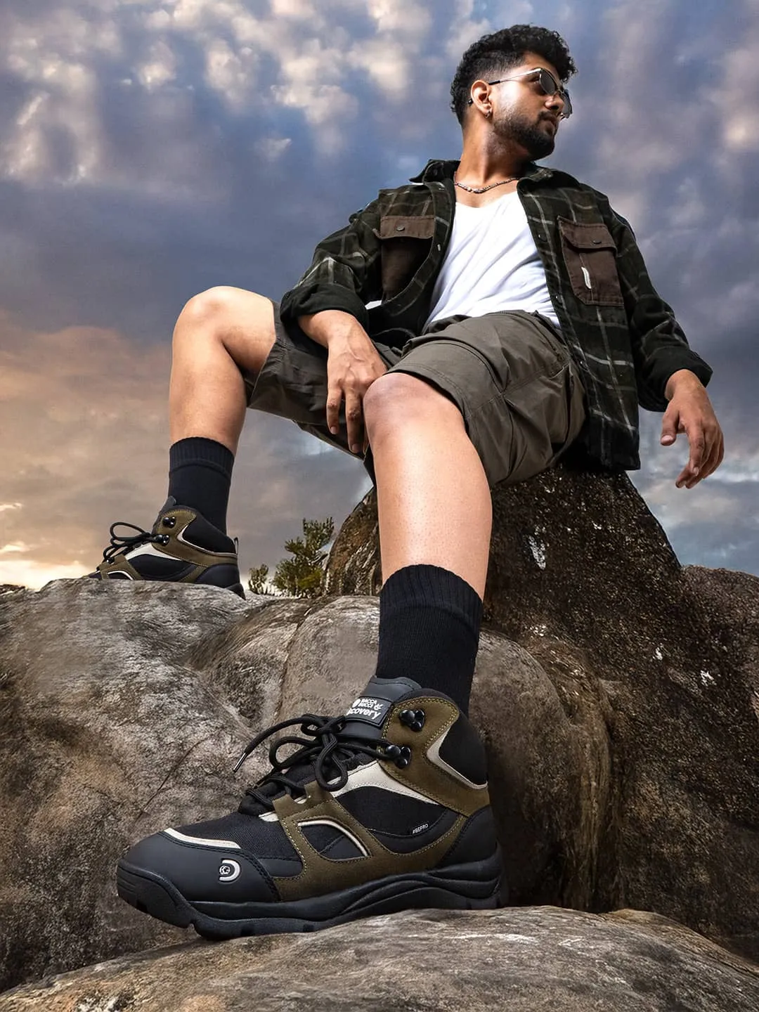 Bacca Bucci X Discovery Outrider ??Official Discovery Licensed Boots Reinforced toe