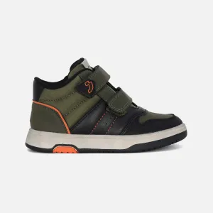 Suede Surface Desert Design BOYS CASUAL VELCRO BOOTS
