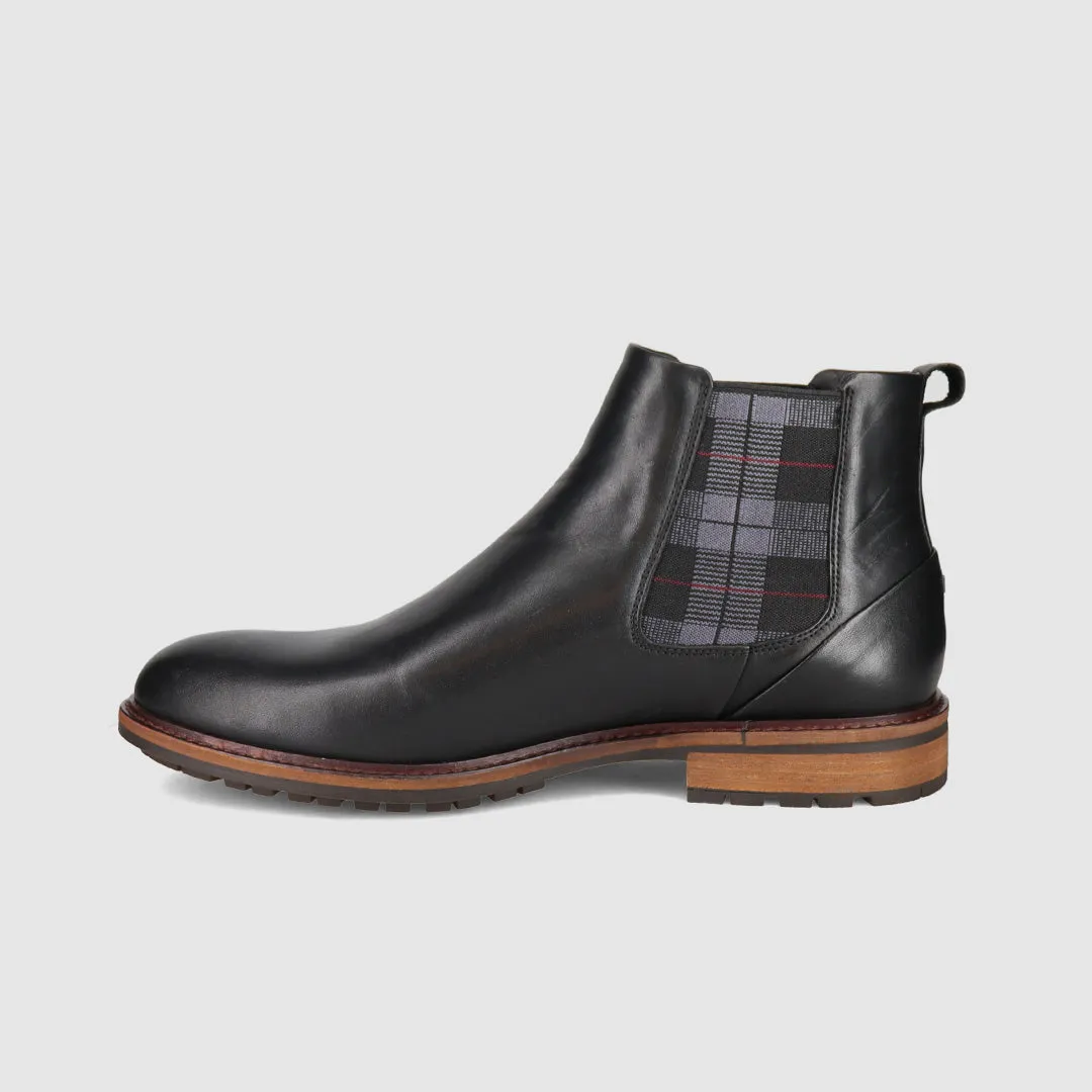 Faraday Chelsea Boots Black Fashionable Style Festival Ground Built Tough