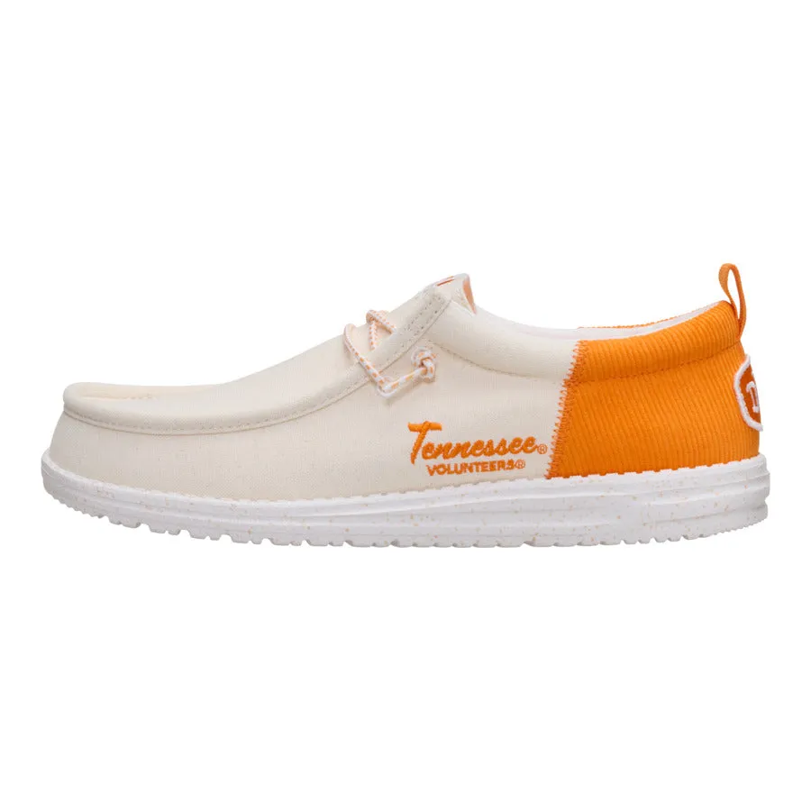 Wally Funk Tennessee Vols - White/Orangesicle Wild Trek Lace Tie