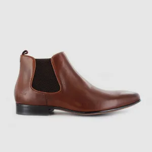 Ajax Chelsea Boots Tan Eye Spot