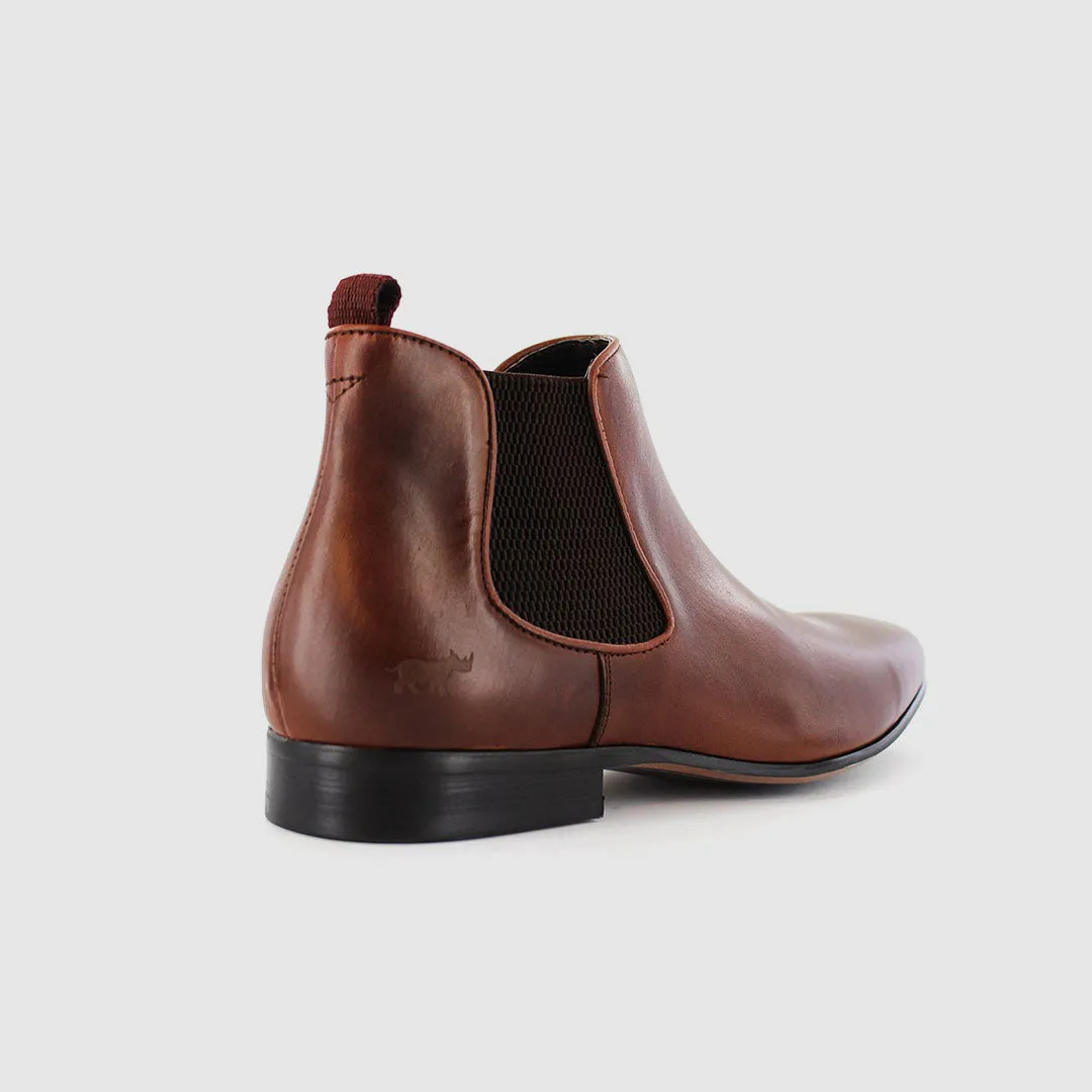 Ajax Chelsea Boots Tan Romantic Night