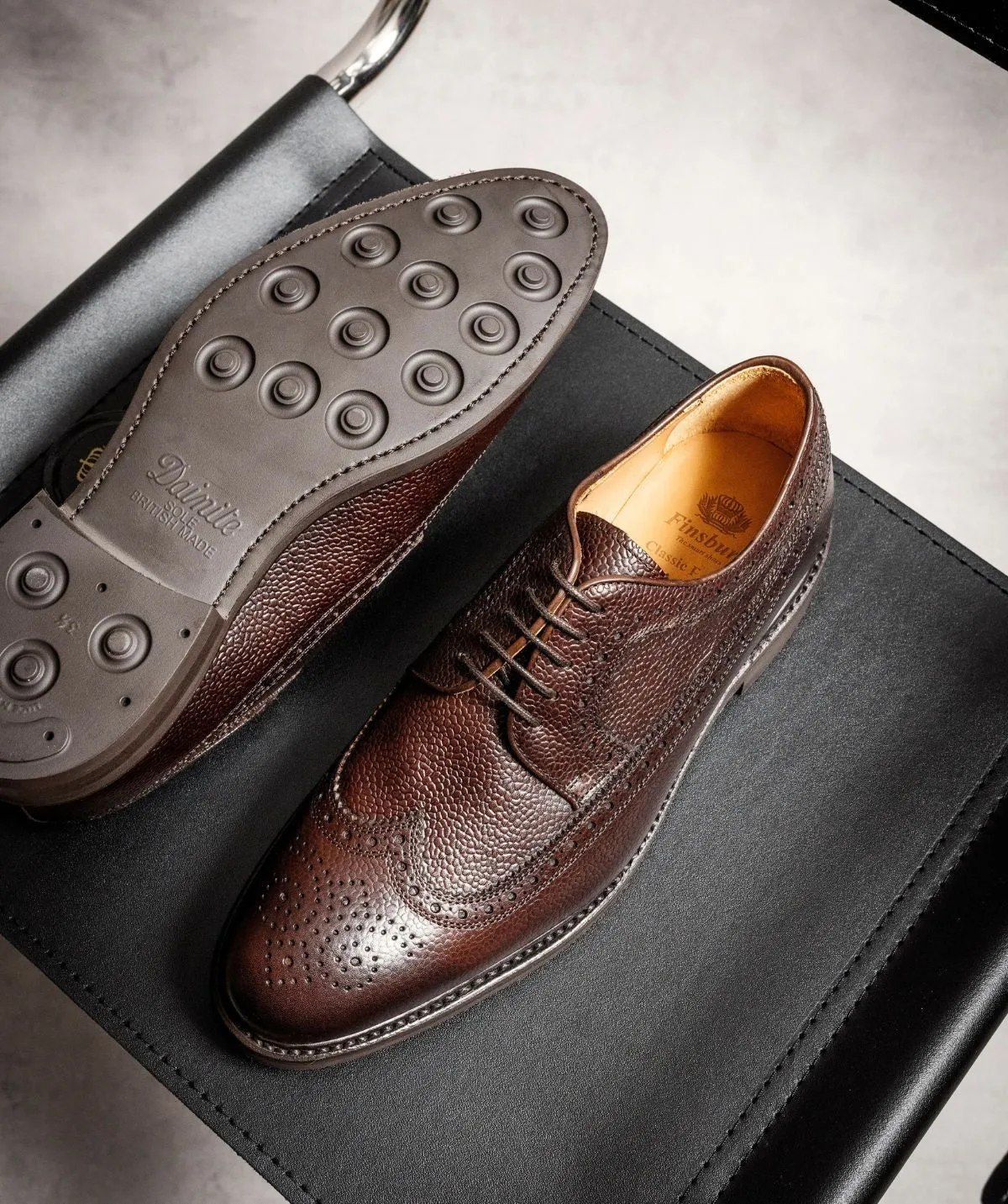 Shock Design Derby BARTON Grain Marron