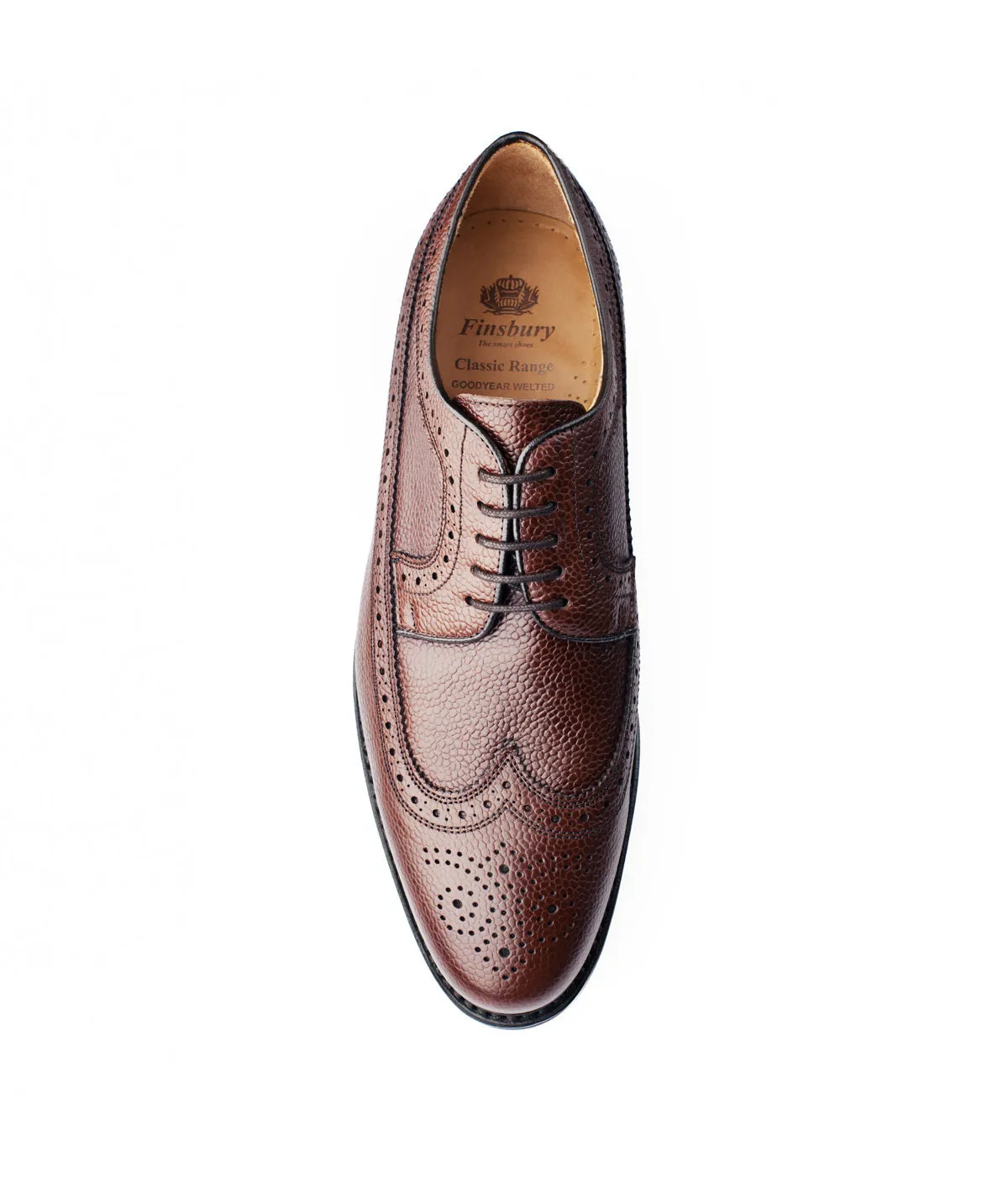 Derby BARTON Grain Marron Hypergrip Texture