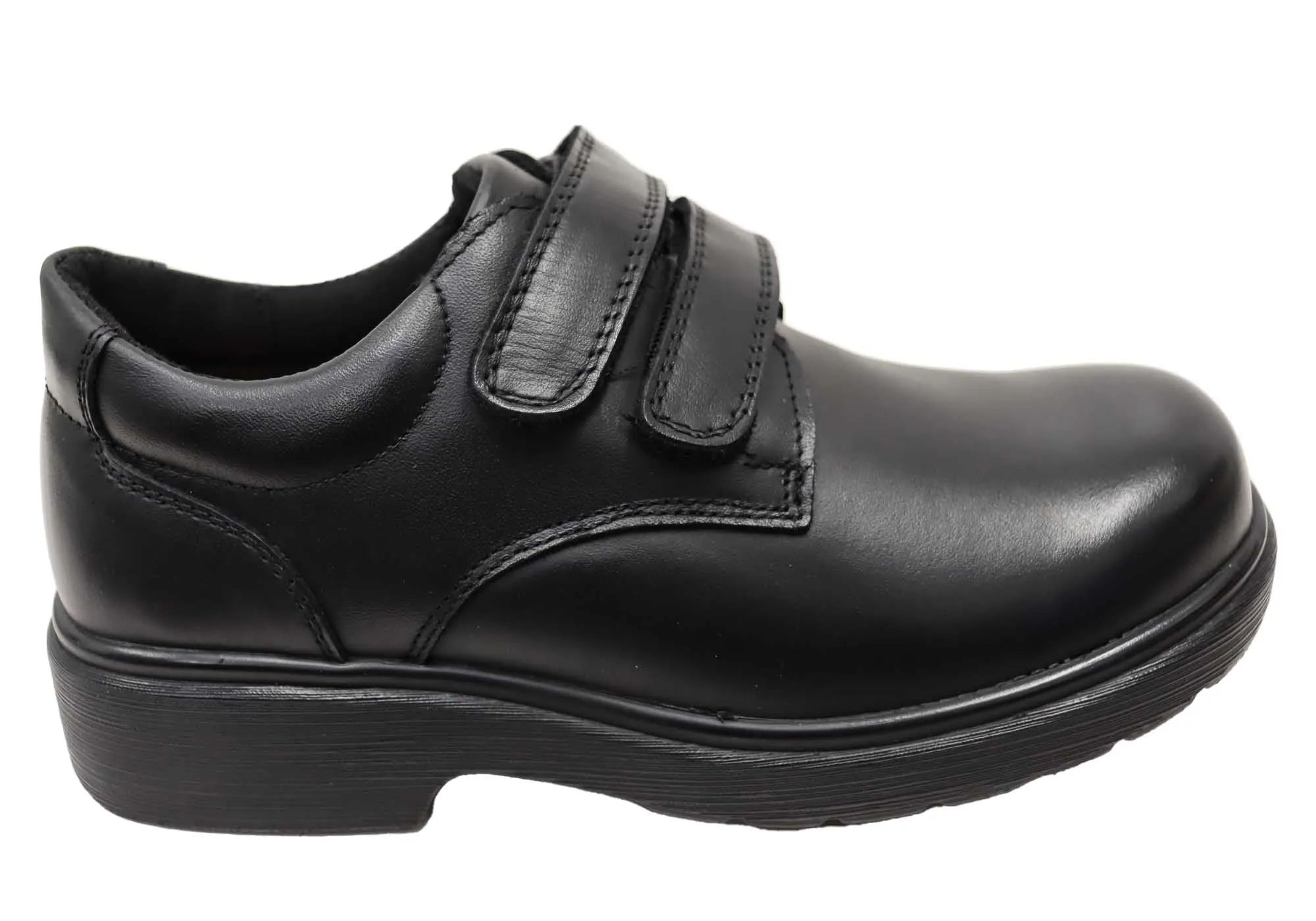 Koala By Grosby Kairan Adjustable Strap Leather School Shoes Trendy kids' shoes