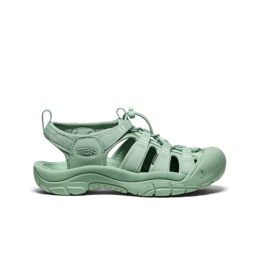 Soft Slide Breathable Lining Women's Newport H2  |  Monochrome/Granite Green