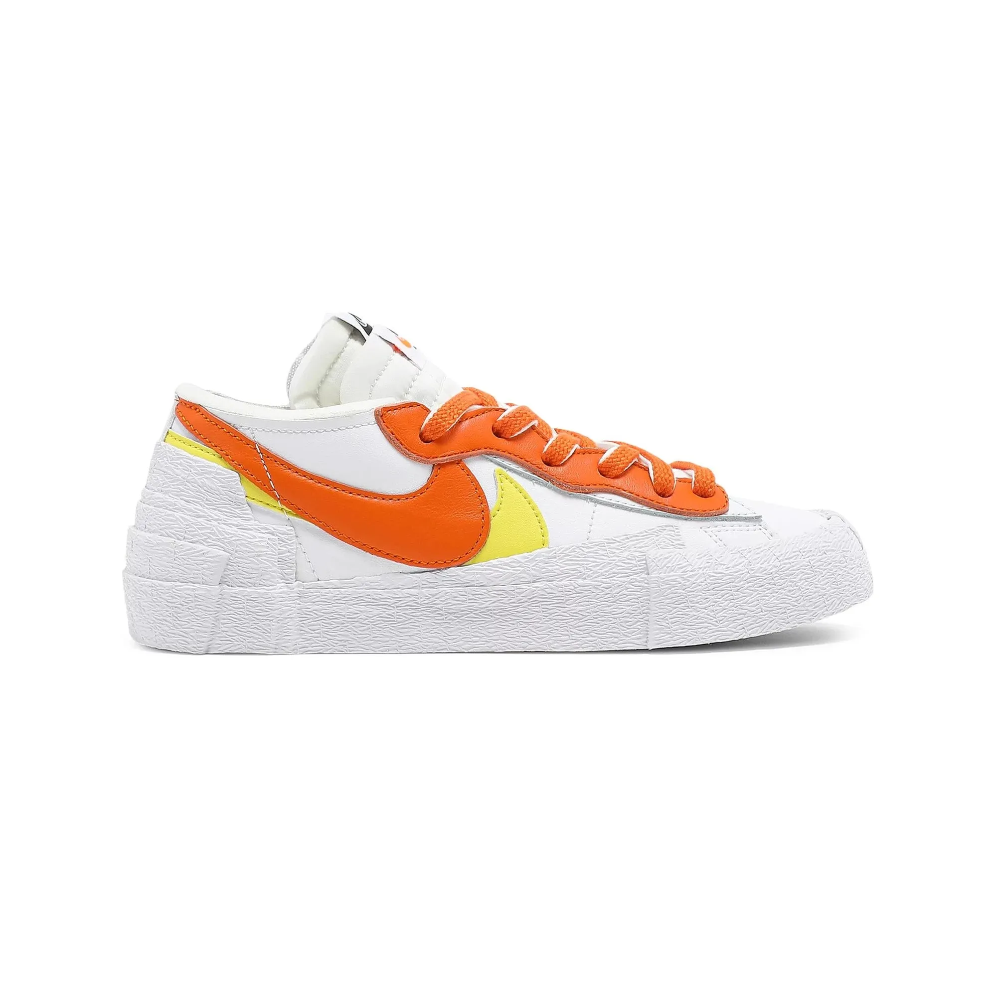 Nike Blazer Low Sacai 'White Magma Orange' (2021) Beauty Walk Winter Chill