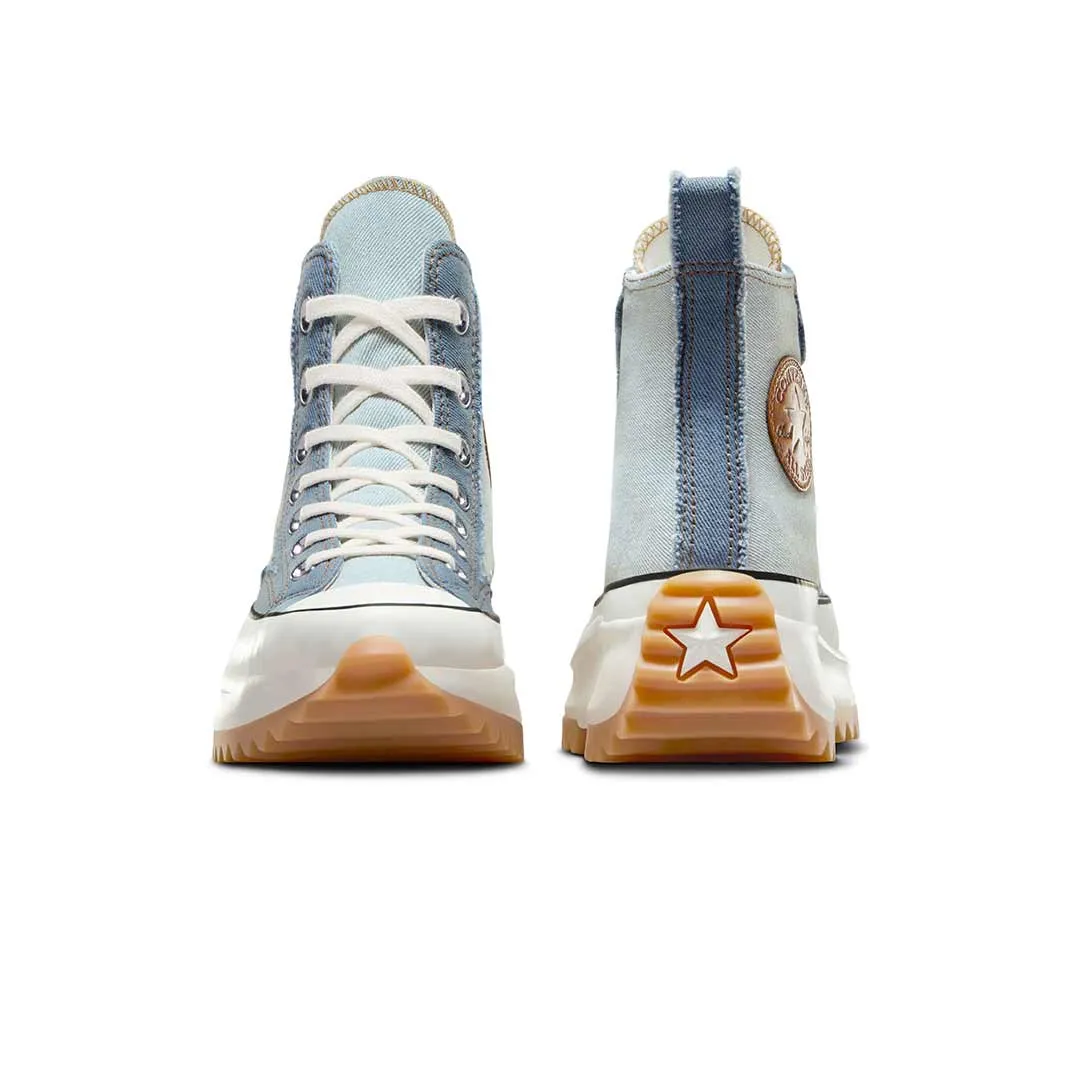 Eco Friendly Backpacking Trip Quick Flow Converse - Unisex Run Star Hike Denim High Top Shoes (A12043C)