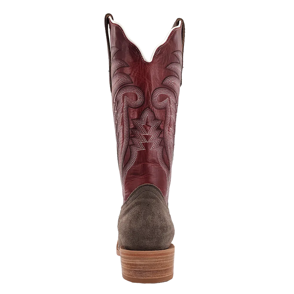 Stylish Appeal R. Watson Charcoal Roughout Ladies' Boot