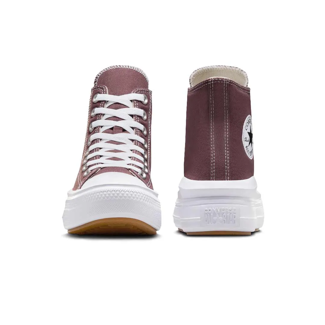 Stretchable Material Mesh Upper Converse - Women's Chuck Taylor All Star Move High Top Shoes (A10665C)
