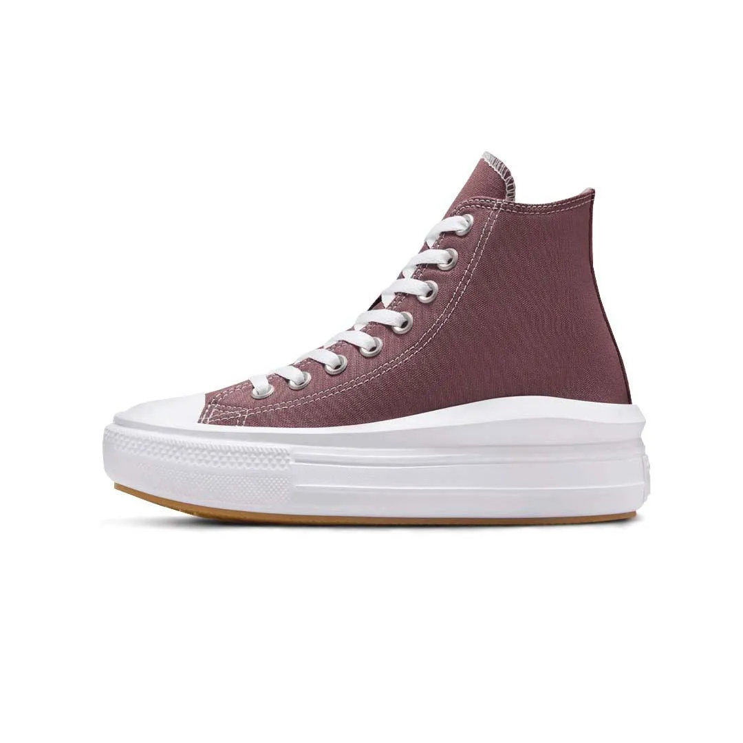 Cotton Base Converse - Women's Chuck Taylor All Star Move High Top Shoes (A10665C)