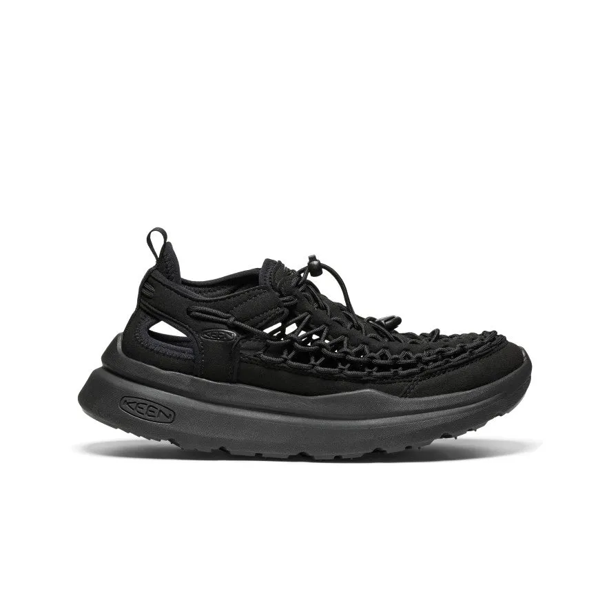 No Tie Multi-functional lining Women's UNEEK WK Sneaker  |  Black/Black