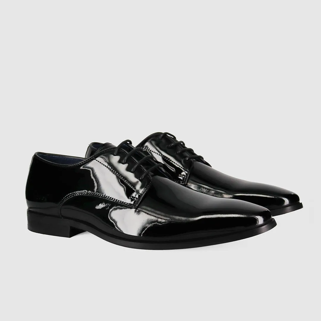Jordon Dress Shoes Black Patent Machine washable