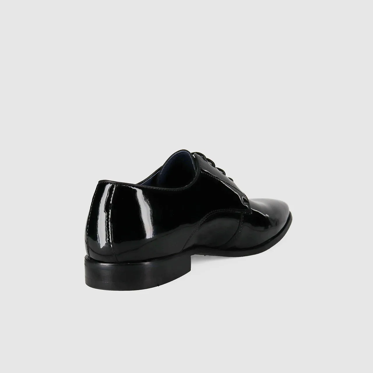 Jordon Dress Shoes Black Patent Dark Hue