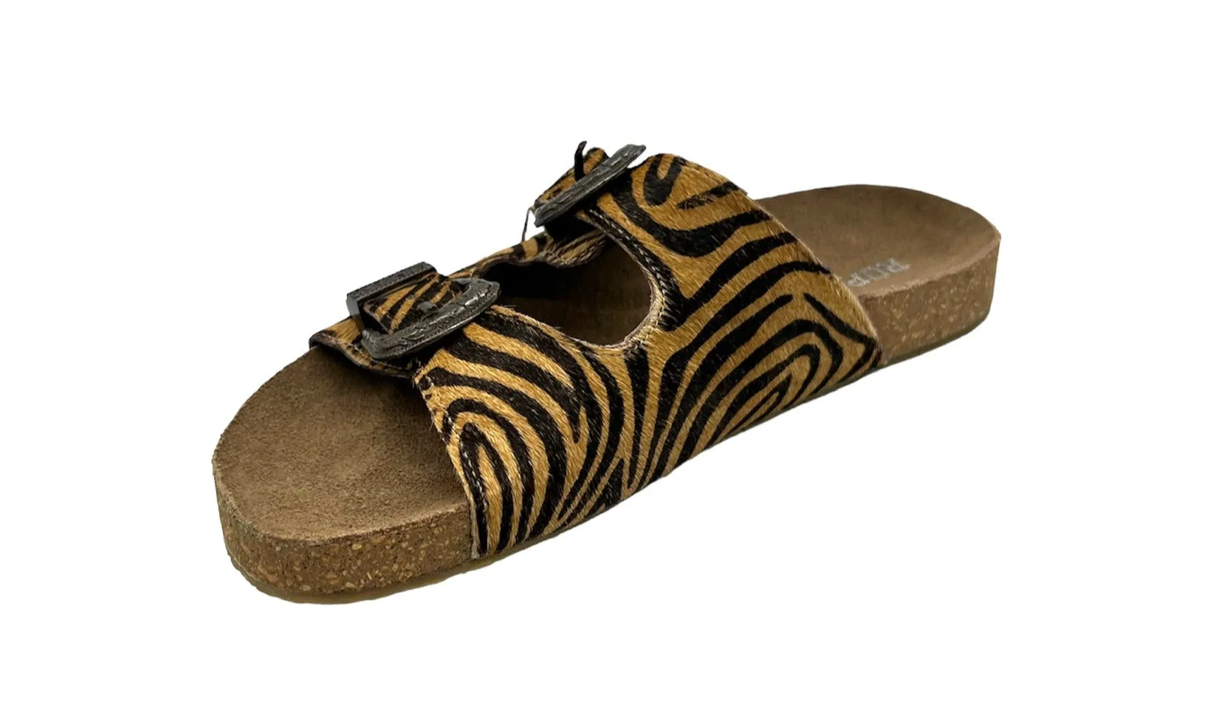 Weather Friendly Roper Ladies' Zebra Hide Sandal