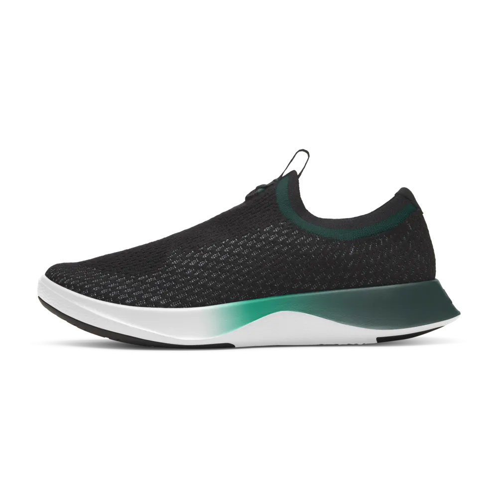 Men's Tree Dasher Relay - Natural Black (Twilight Teal Sole) Comfortable For Workouts Flexible Sole